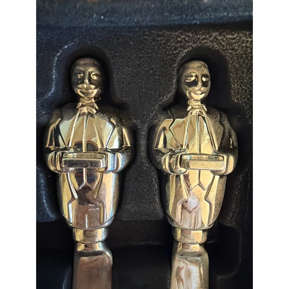 Lenox‎ Cheese Spreaders Silver Butler's Pantry At Your Service Set of 4 Figural